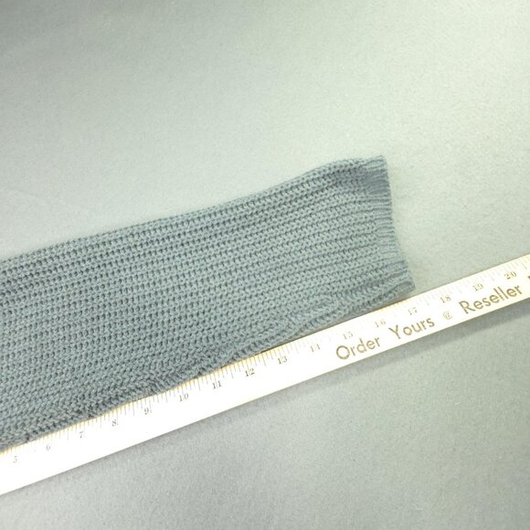 J Jill Sweater Women L Sage Green Chenille Mock Neck Pullover Chunky Plush Tunic - Picture 9 of 11